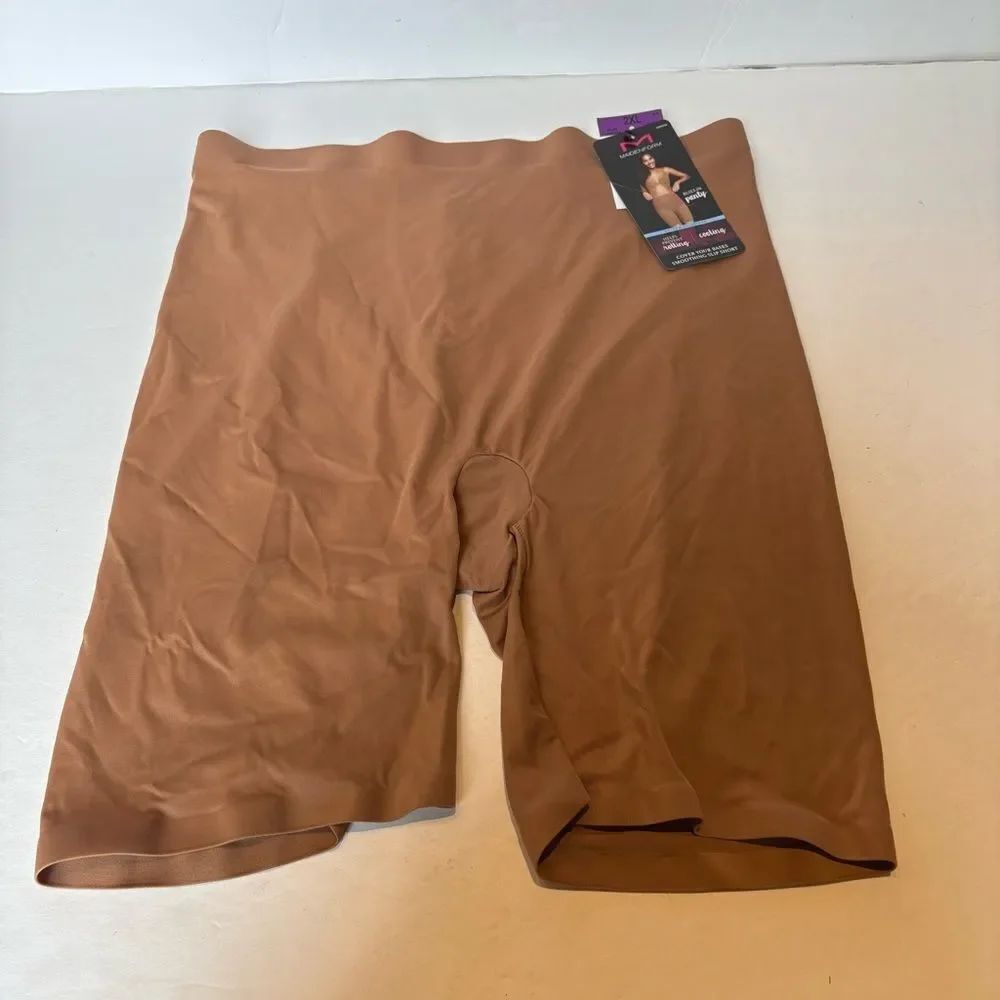 Maidenform Women's Brown Shapewear Shorts New with tag Size 2XL